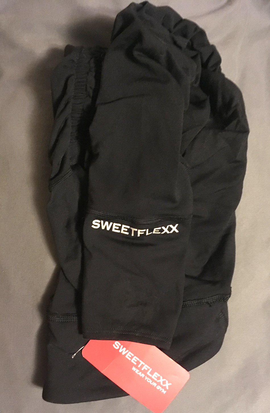 sweetflexx, Pants & Jumpsuits, Womens Sweetflexx Leggings With Resistance  Bands Built In Black Size 4 Hi Rise