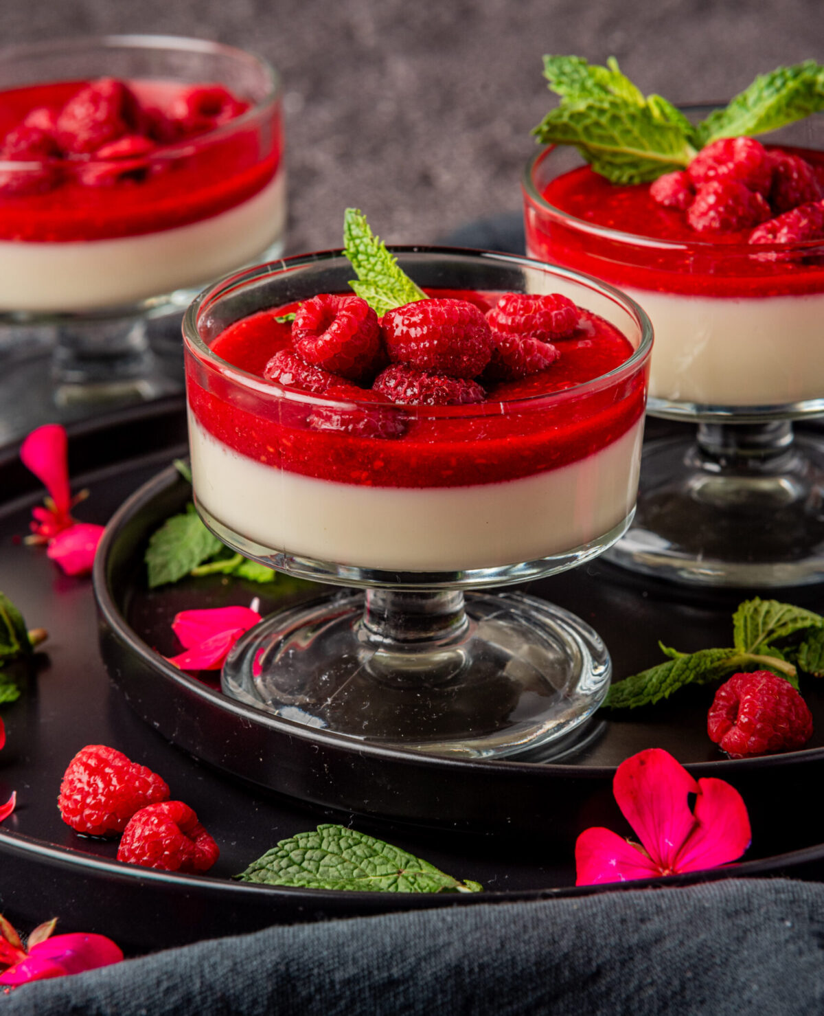 Raspberry Panna Cotta Recipe Powered By Mom