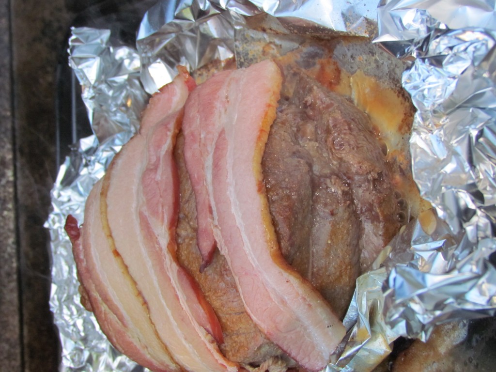 bbq roast & bacon