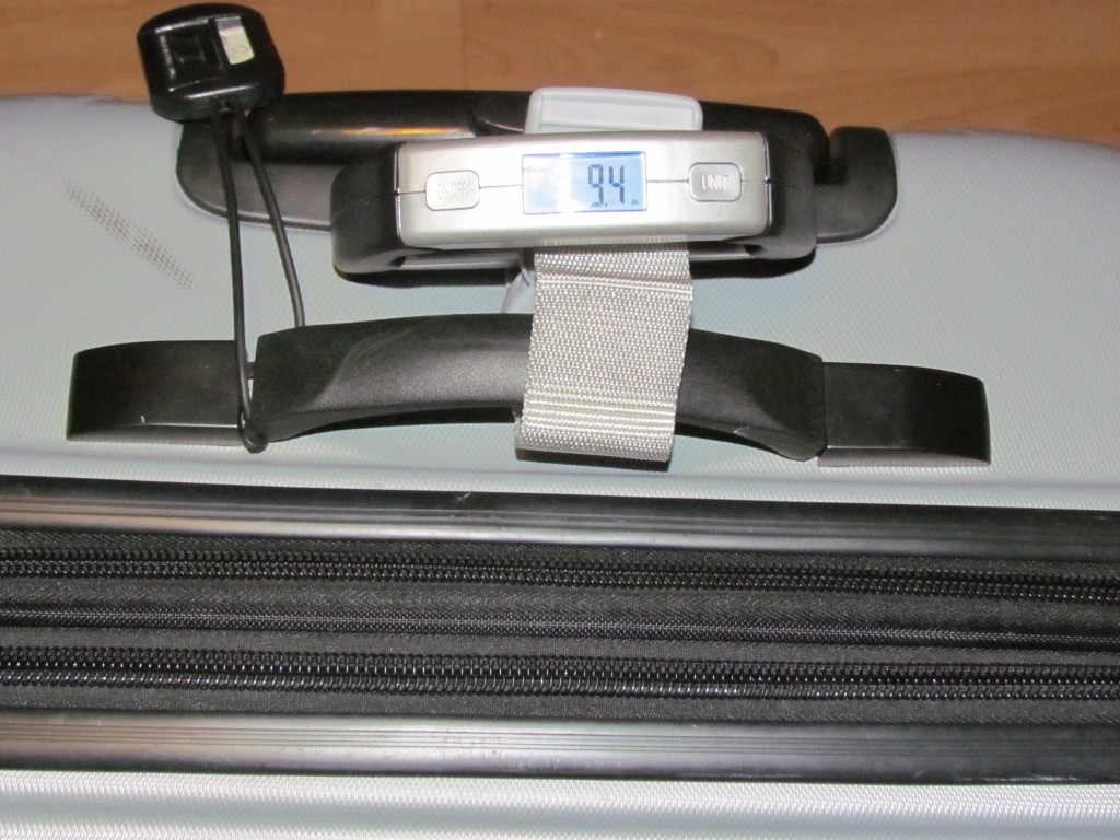 Travel Smart luggage scale