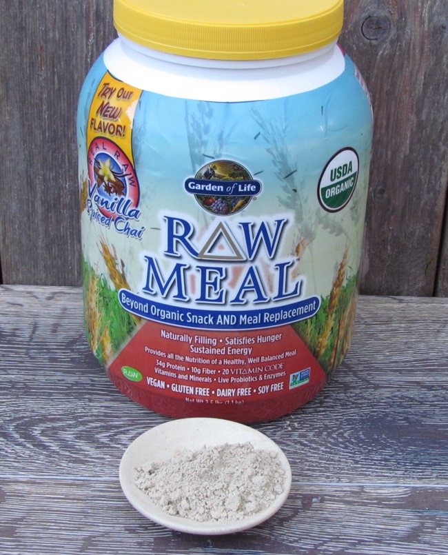 raw meal with powder