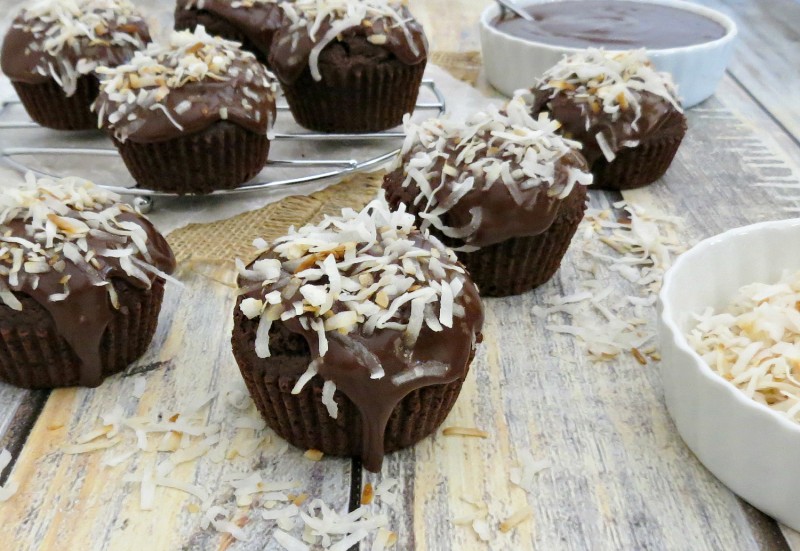 Chocolate Coconut Cupcakes (1)