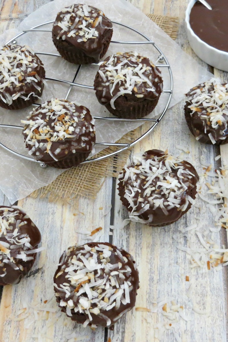 Chocolate Coconut Cupcakes (3)