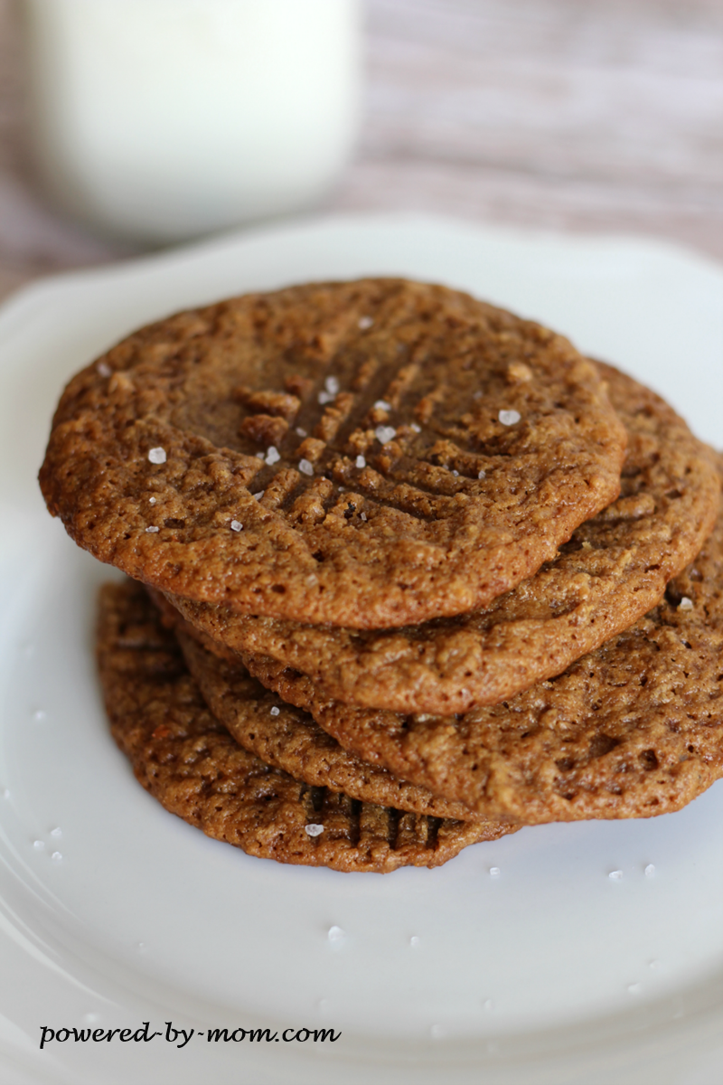 gluten-free peanut butter cookies pbm