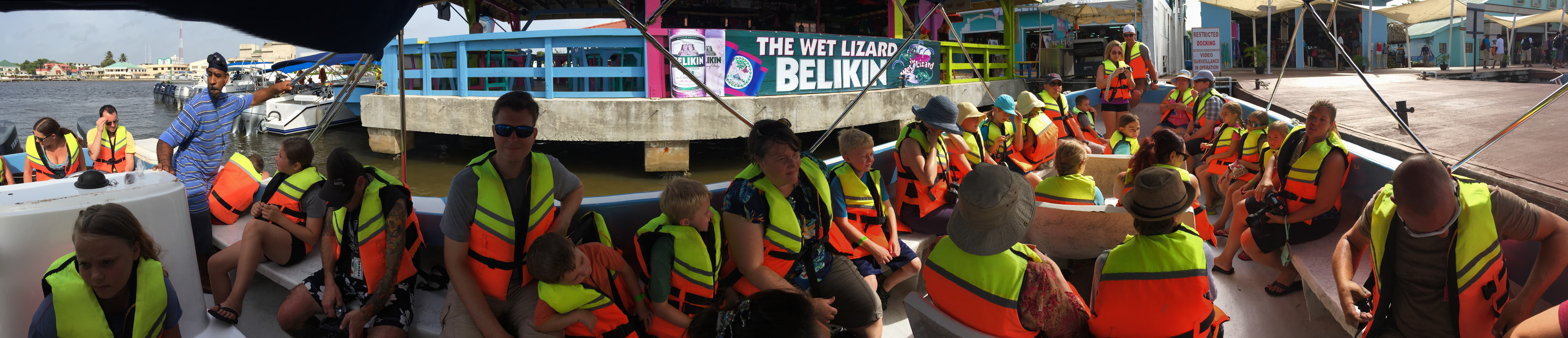 Belize boat tour