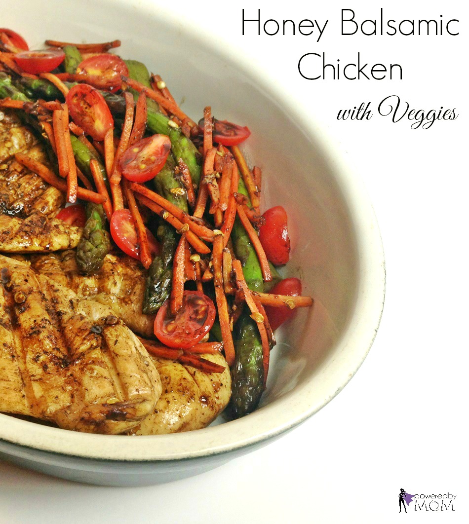 Honey Balsamic Chicken and Veggies banner 2