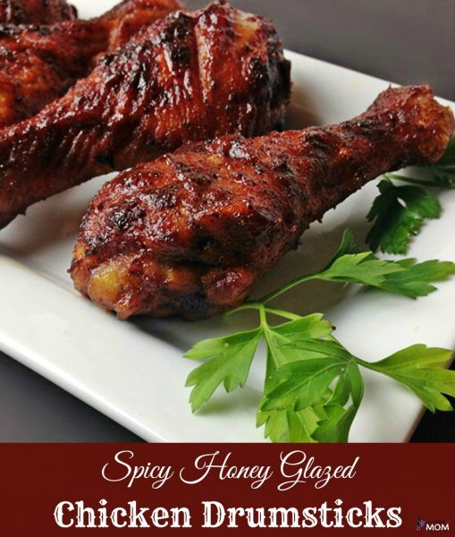 Spicy Honey Glazed Chicken Drumsticks banner 2