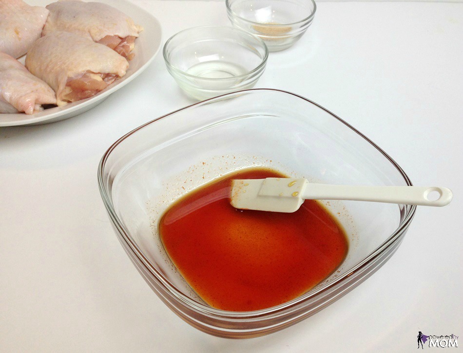 Honey Sriracha Chicken process 1