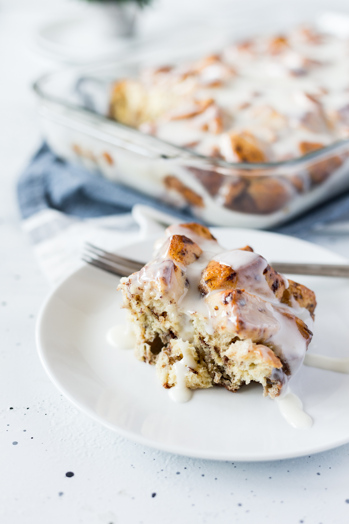 Cinnamon Roll French Toast Casserole