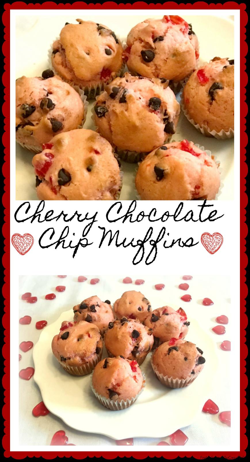 cherry chocolate chip muffins