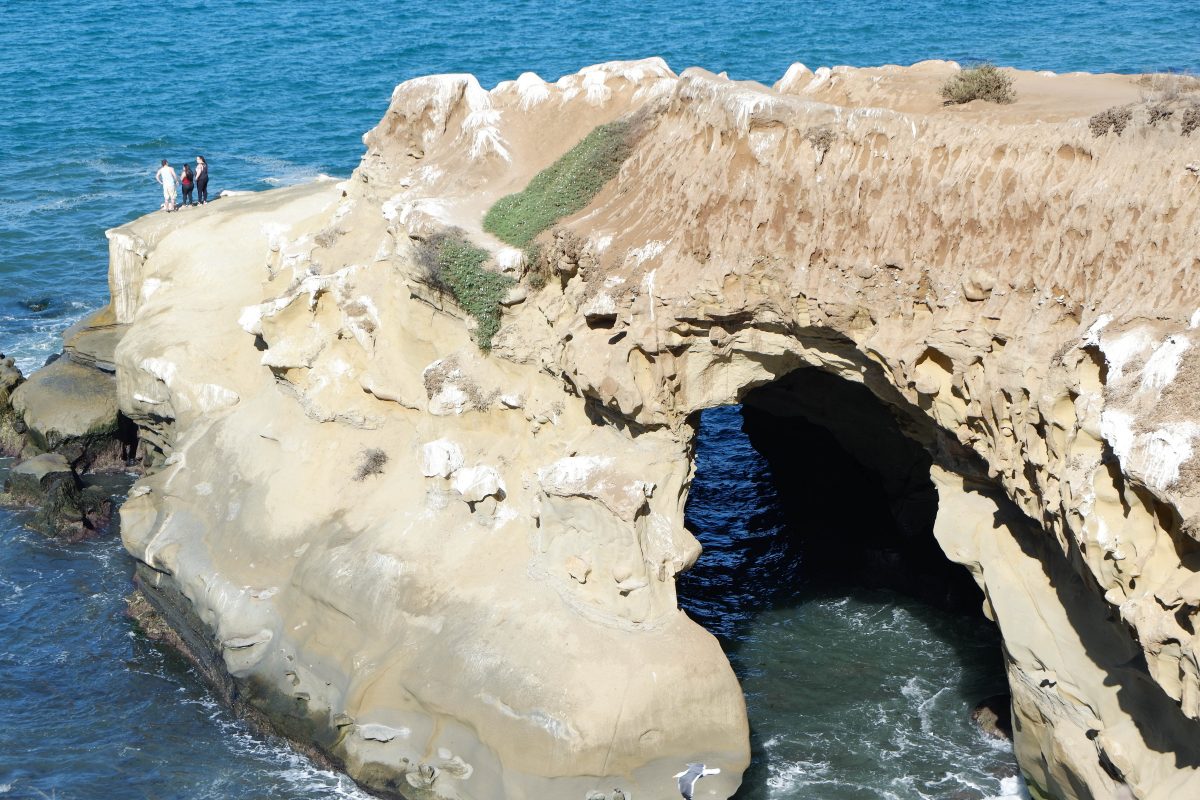 Check out the caves in La Jolla San Diego