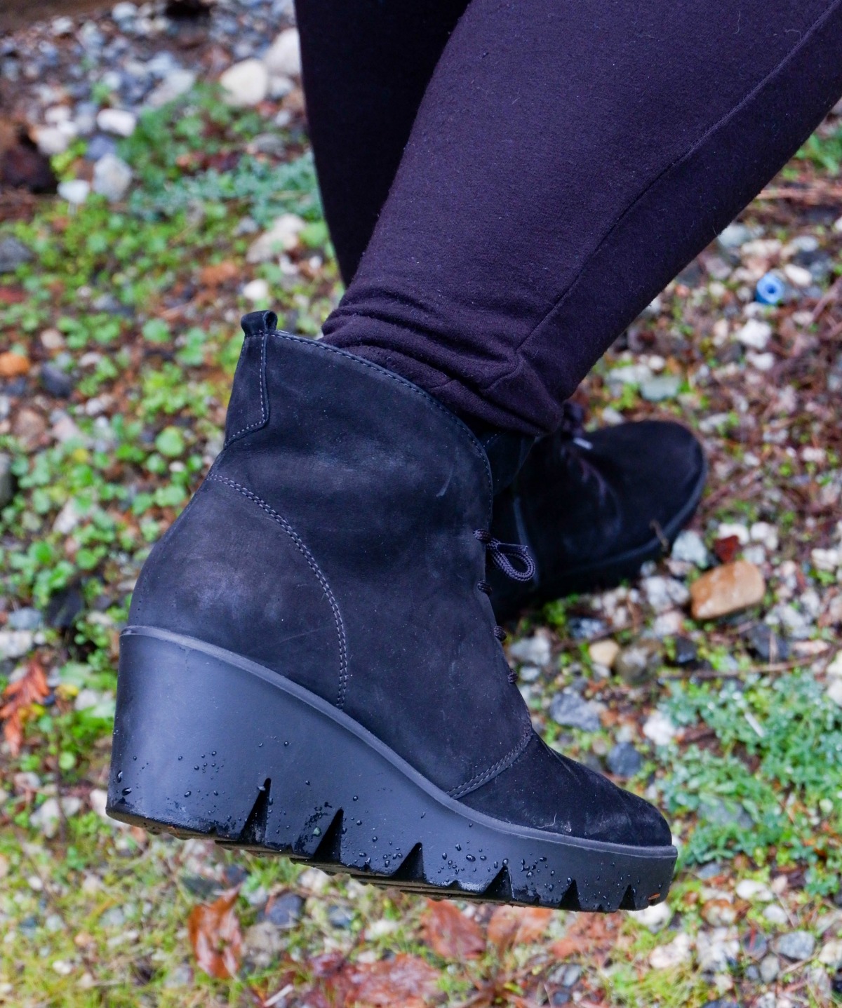Waldlaufer Women's Effie Wedge Ankle Boot