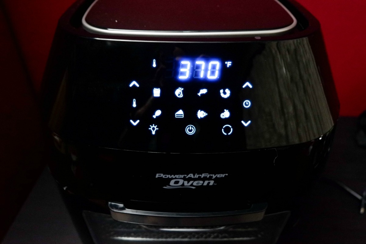 Power Air Fryer Oven Air Fry, Rotisserie & Dehydrate To Perfection With 360º Air Flow Technology