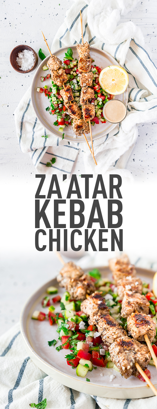 chicken kebabs with za'atar recipe - middle east spices Za'atar Recipe