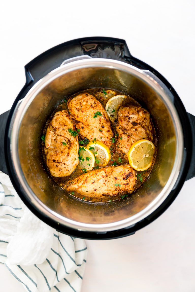 Keep the Oven Off with this Instant Pot Lemon Chicken Recipe - Powered ...