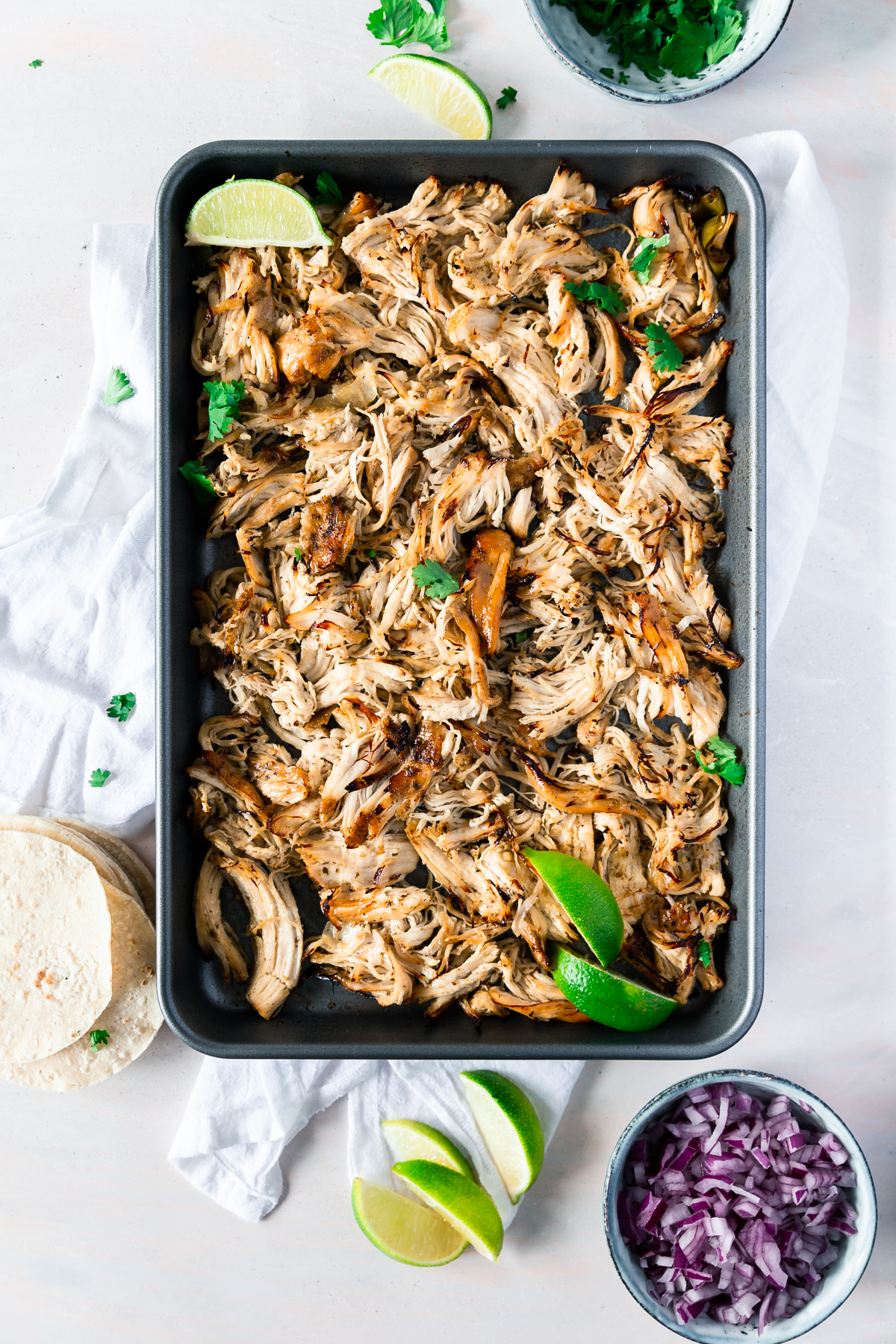 instant pot chicken carnitas - slow cooker option too