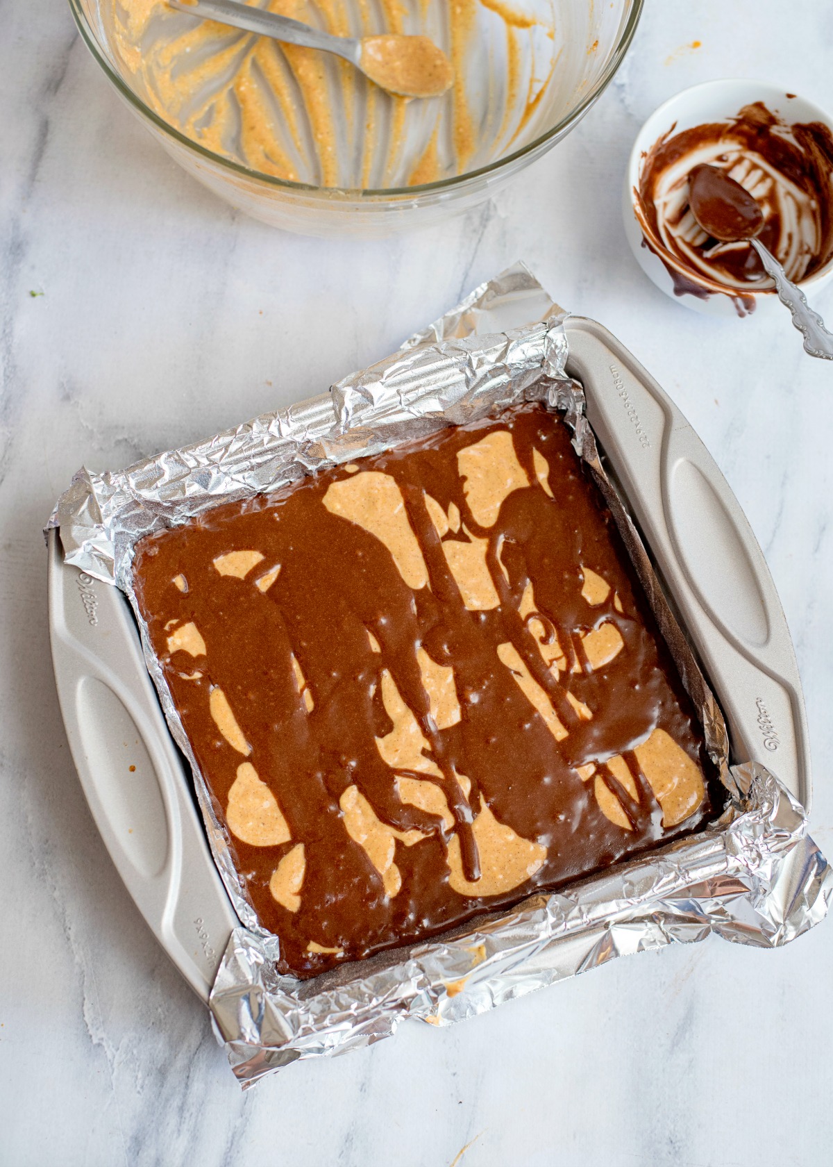 Pumpkin Swirl Cheesecake Brownie