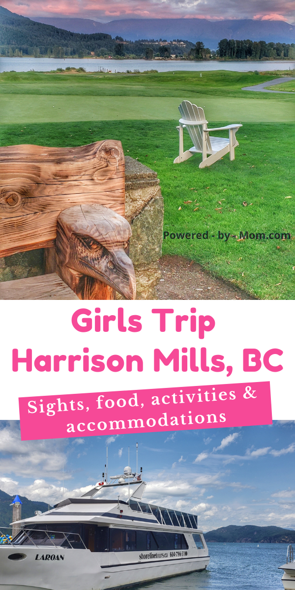Follow our journey and enjoy this list of Girls Trip Ideas for Harrison Mills featuring the Sandpiper Resort and more!