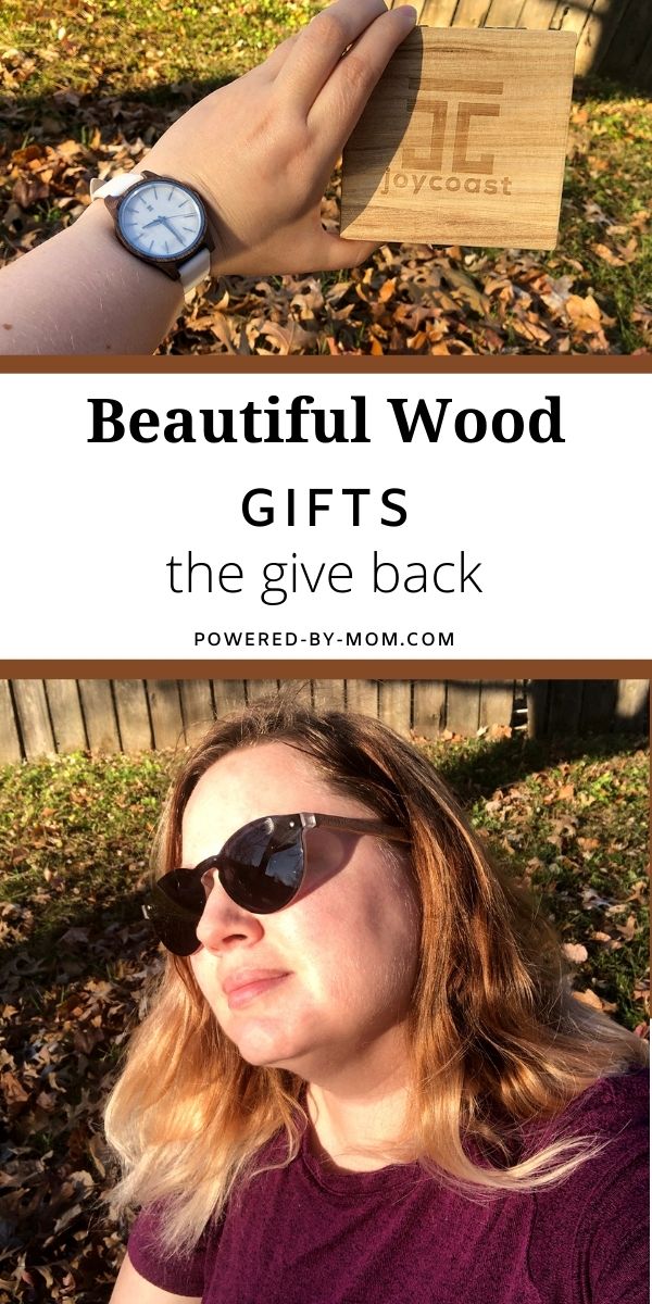 Gifts that give back in some way that are special. Joycoast inspires you to wear a bit more wood in your everyday life and to help give back. 