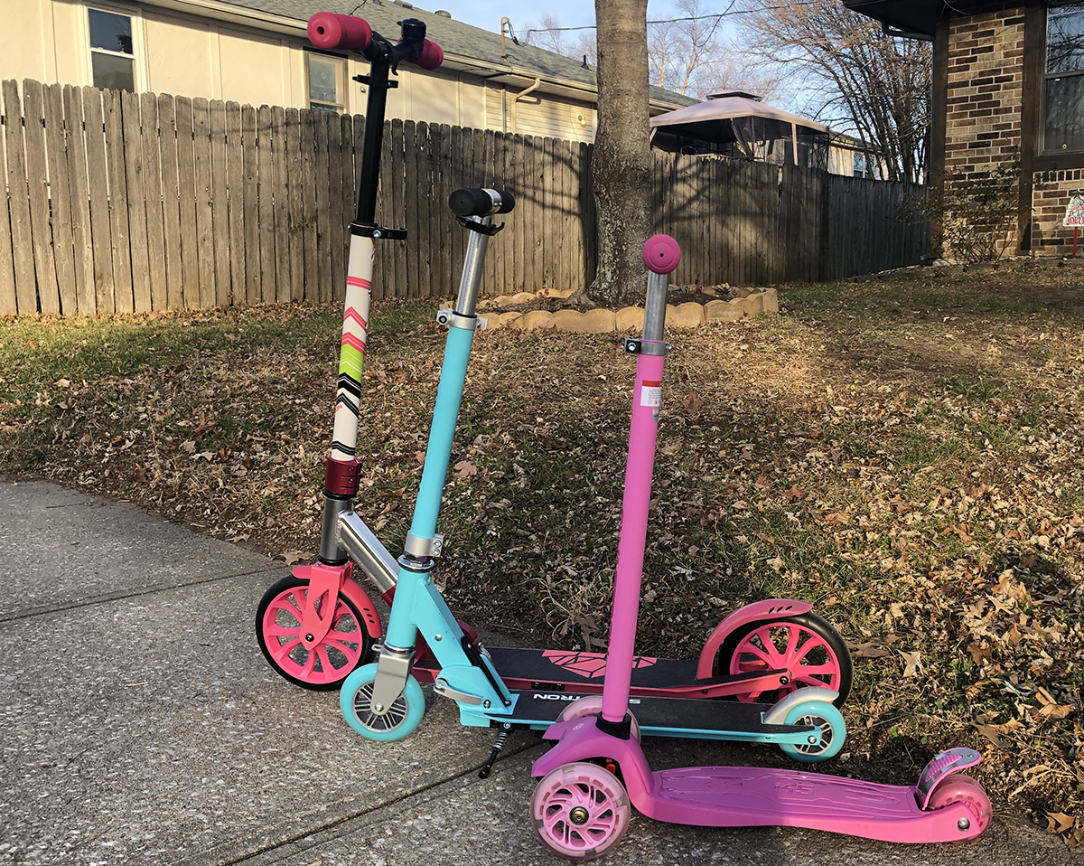 Ride Together with Scooters for the Whole Family