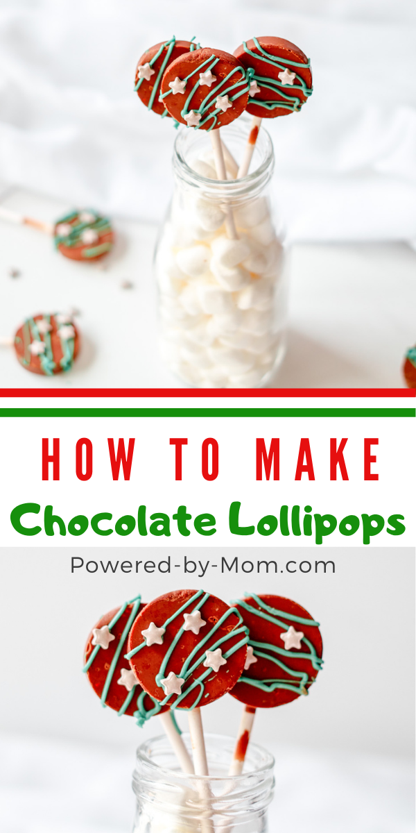 How to Make Chocolate Lollipops - Powered By Mom