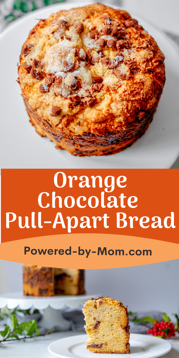 Orange Chocolate Pull Apart Bread is a perfect semi-homemade recipe using easy refrigerated crescent rolls for a fast treat you'll love!