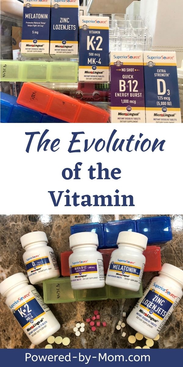 Because of the evolution of the vitamin we can truly optimize how our body uses supplemental "vitamins" with MicroLingual® technology.