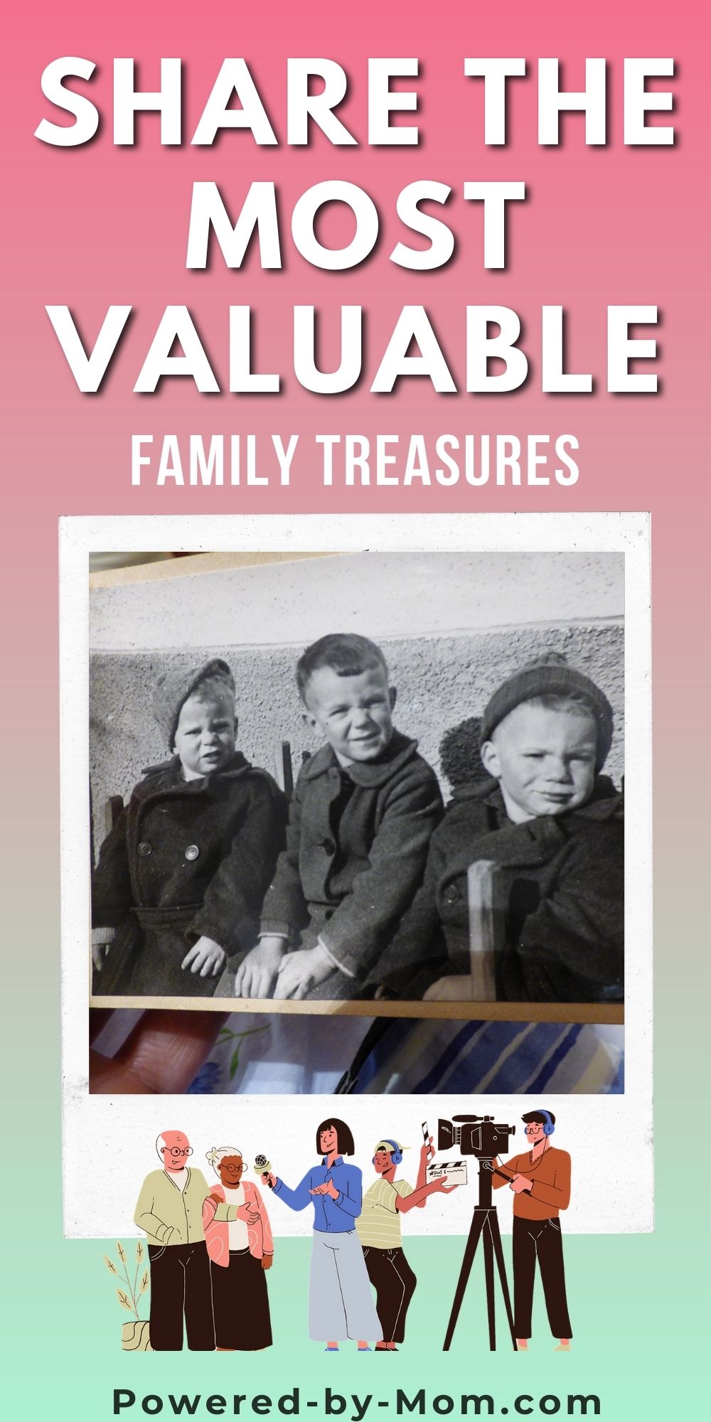 Preserve family treasures in the form of stories and memories from friends and family with this wonderful platform that creates a family keepsake. 