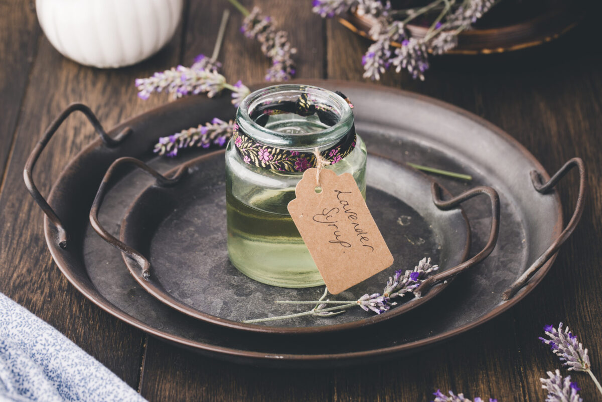 lavender coffee syrup