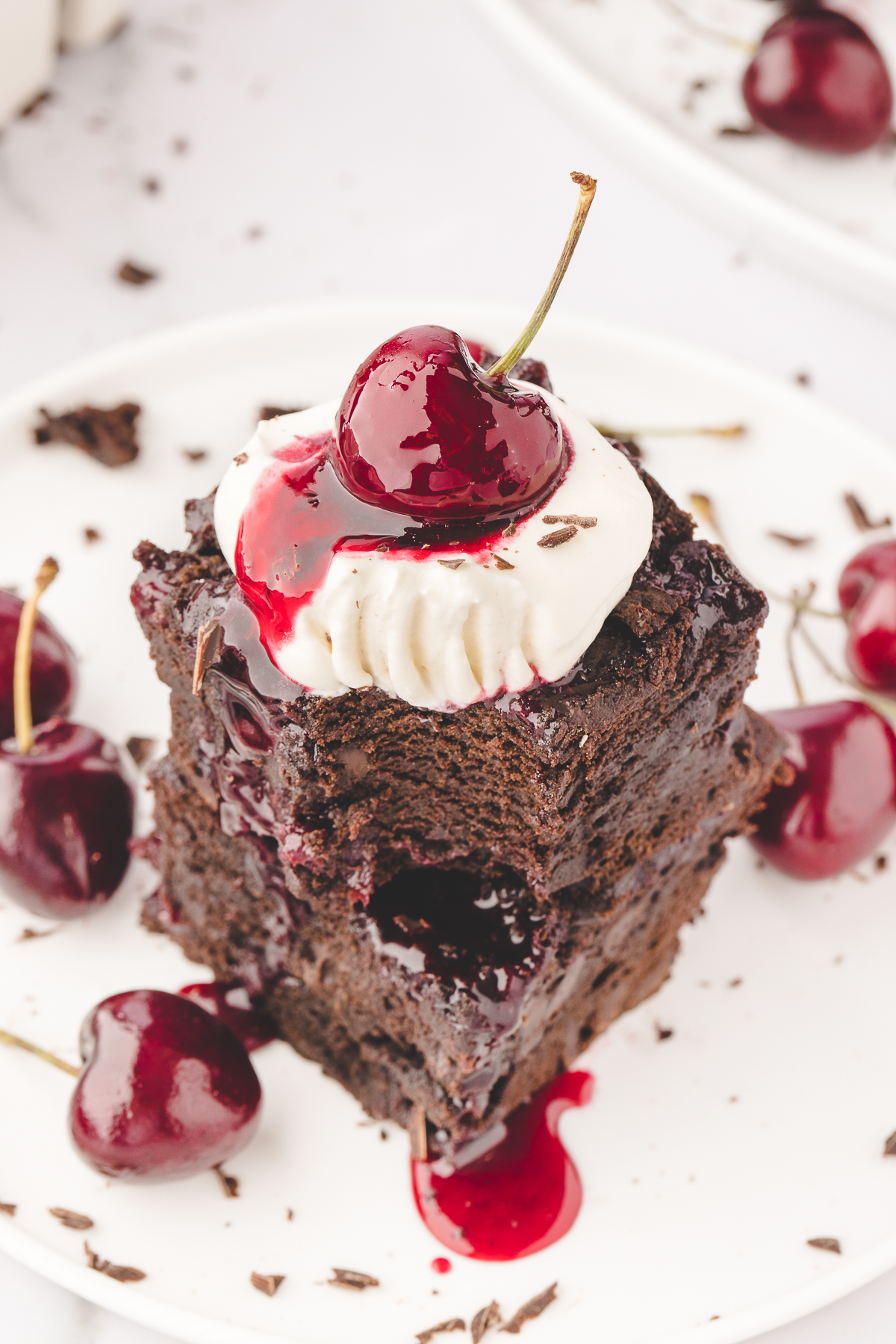 recipe for black forest brownies