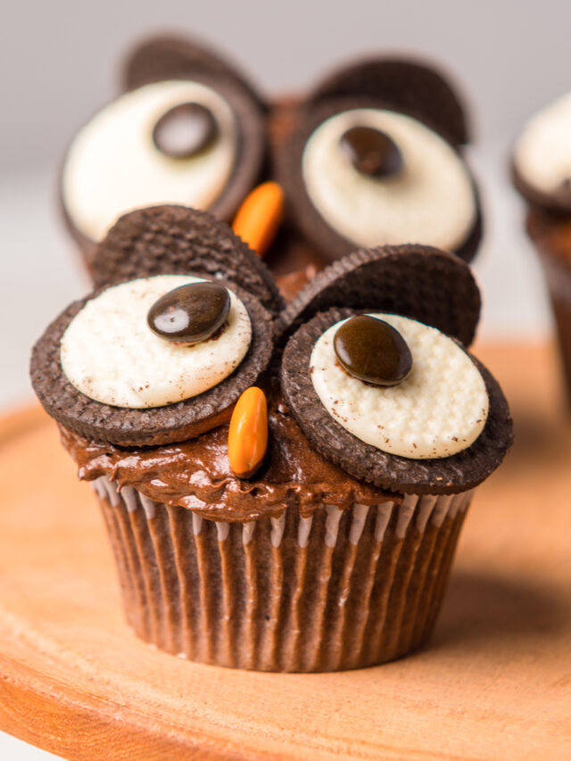 How to Make Oreo Owl Cupcakes Story