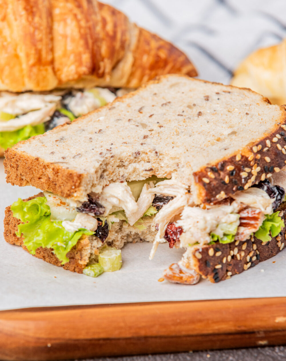 Chicken Salad Croissant Sandwich Recipe - Powered By Mom